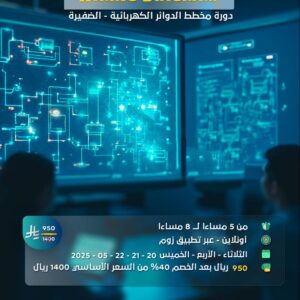 دورة مخطط الدوائر الكهربائية ( الضفيره )